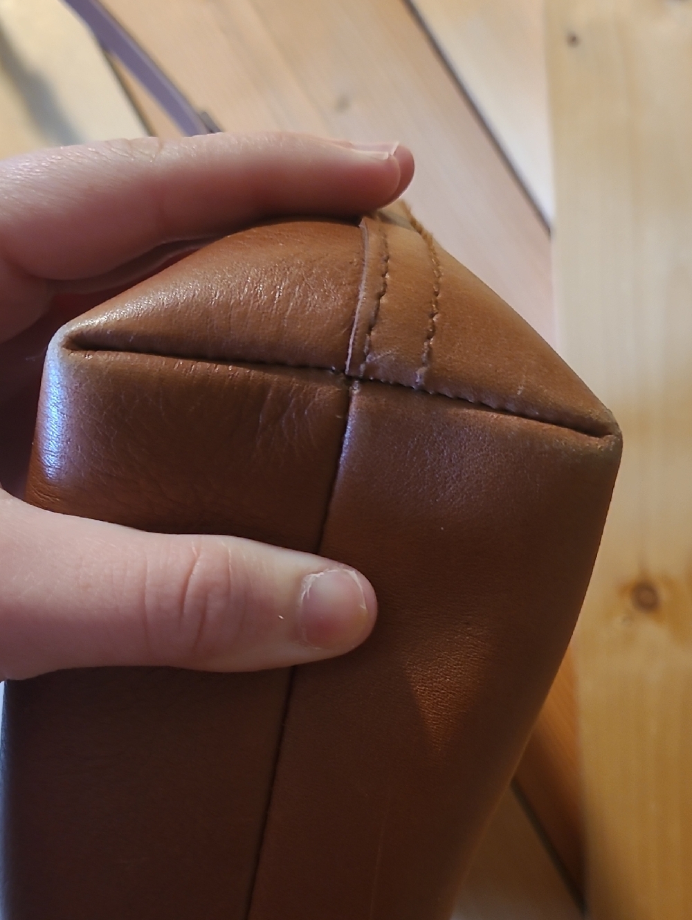 Madewell Brown Leather Tote Shoulder Bag - Picture 7 of 8
